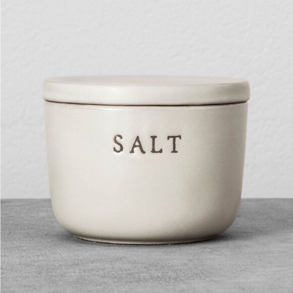 Hearth & Hand Salt Stoneware Container - Picture 5 of 5